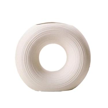 Imagem de Arranjo de flores de cerâmica, vaso criativo, liso, criativo, nórdico, decoração de casa, ornamento-textura, meio círculo, grande