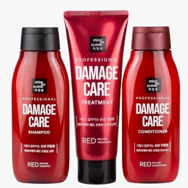 Imagem de KIT RED PROTEIN DAMAGE CARE SHAMPOO + CONDICIONADOR 200ML + MÁSCARA 180ML – MISE EN SCENE