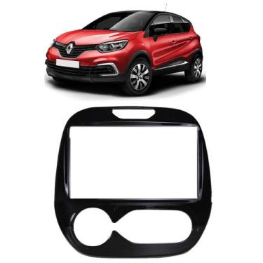Imagem de Moldura Painel 2 Din 7 Polegadas Renault Captur 2017 2018 2019 2020 20