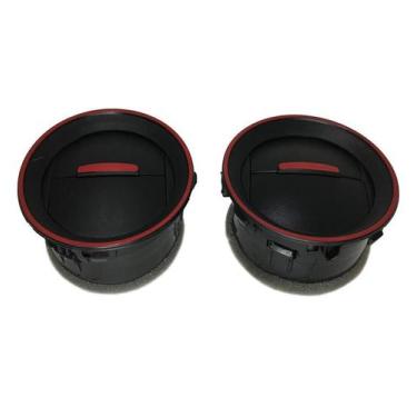 Imagem de Kit 2 Difusor Saída Ar Gol Voyage Saveiro G5 G6 Vermelho - Autoplast