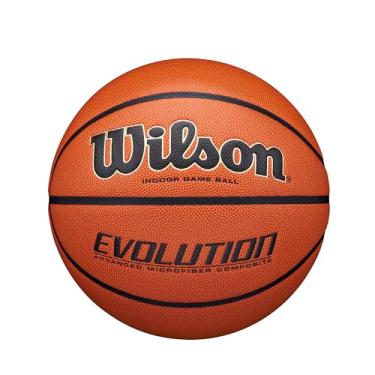 Imagem de WILSON Evolution Game Basketball - Bola de jogo, tamanho 12,7-70,8 cm