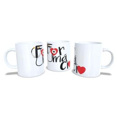 Imagem de Canecas de Porcelana Branca Personalizadas Profissões 5 (Farmacia4)