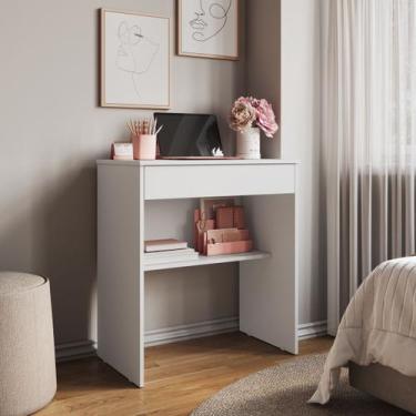 Imagem de Escrivaninha Para Computador com 1 Gaveta Ideal Para Home Office ou Es