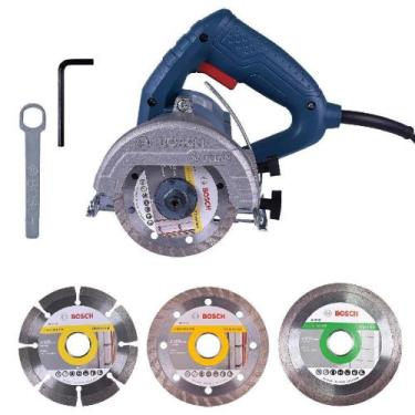Imagem de Serra Mármore Bosch Titan GDC150 1500W 220V com 4 Discos, 220V