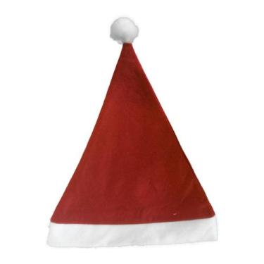Imagem de Gorro de Natal Papai Noel Vermelho Feltro - Extra Festas
