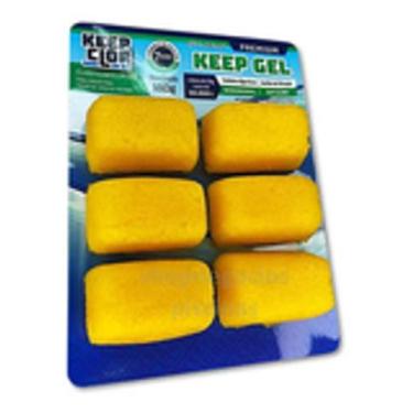 Imagem de Clarificante Em Gel Para Piscinas 6 Blocos 180g Keep Gel - keep clor -