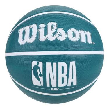 Imagem de Bola de Basquete Wilson NBA DRV Original - Oficial Nº 7, Azul