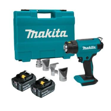 Imagem de Soprador Termico 2 Baterias 18v 5ah Dhg180zk Makita sem carregador 
