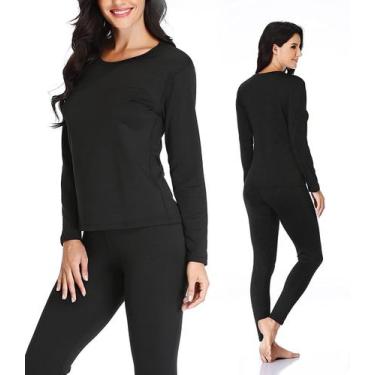 Imagem de Roupa Frio Intenso Conjunto Térmico Blusa + Calça Segunda Pele Pelinho