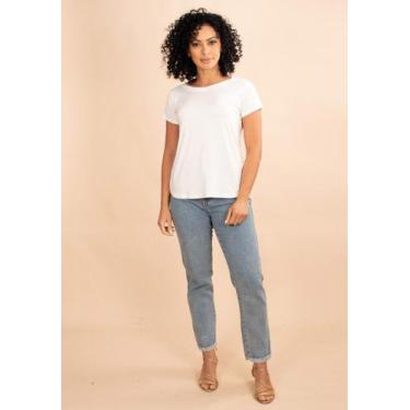 Imagem de T-Shirt Malha Off White Asa em Joia Arara Azul - Amazonia Vital