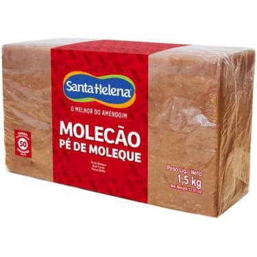 Imagem de Pé de Moleque Santa Helena Molecão 1,5kg - Pacote com 50 unidades