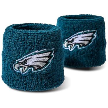 Imagem de Franklin Sports Pulseiras unissex Franklin Sports NFL Philadelphia Eagles bordadas, específicas do time, OSFM EUA