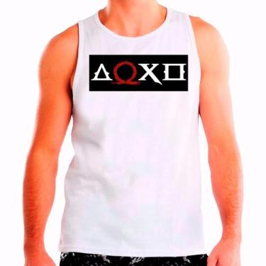 Imagem de Regata Masculina Branca Kratos God of War 04 - DESIGN CAMISETAS, Branc
