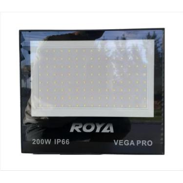 Imagem de Refletor Holofote Led SMD Vega Pro 200W Luz Branca Fria IP66 - Roya