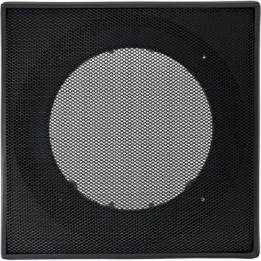 Imagem de Arandela 6 Polegadas Som Ambiente Teto Gesso Quadrada Preta - Le Son