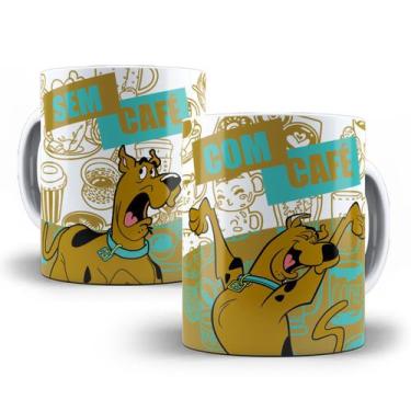 Imagem de Caneca Scooby Doo Com Café Sem Café Porcelana Personalizada - Tio da C