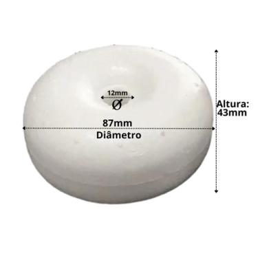 Imagem de Kit 10 Boia Para Rede Modelo Robalo Flutuador Isopor Para Cortiça de R