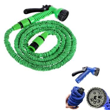 Imagem de Super Mangueira Mágica Retrátil Extensível 7 Jatos 22,5M - Select, Azu