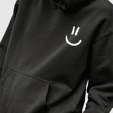 Imagem de Blusa Moletom Genuine Grit Masculina Estampada Algodão 30.1 Smile, Pre