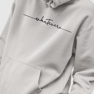 Imagem de Blusa Moletom Genuine Grit Masculina Estampada Algodão 30.1 Whatever, 