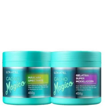 Imagem de Lowell Cacho Magico Mascara Umectante e Gelatina Modeladora 450g