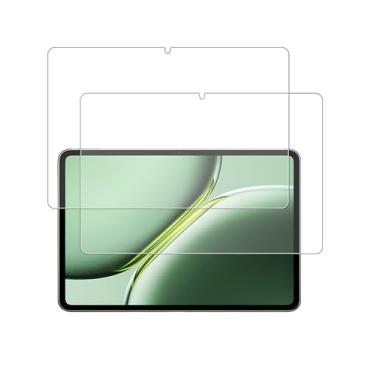 Imagem de WUNIAK Protetor de tela para Oneplus Pad 2/Pad Pro 30.7 cm 2024 Novo Tablet PC Android 14, película de vidro temperado anti-arranhões alta sensibilidade ao toque, pacote com 2.