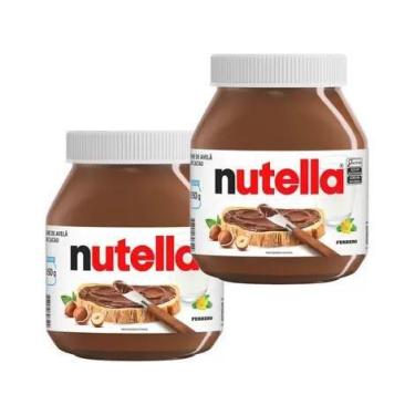Imagem de Kit 2 unidades Creme de Avelã Nutella 650gr - Ferrero