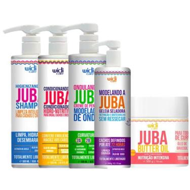 Imagem de Kit Juba Completo Shampoo + Condicionador + Mascara Butter Oil + Gelei