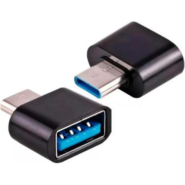 Imagem de Adaptador otg fêmea usb 3.0 para macho tipo c mb - MB - Milênio Brasil