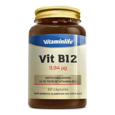 Imagem de Vit B12 (9,94µg - metilcobalamina) - 60 cápsulas  vitaminLife