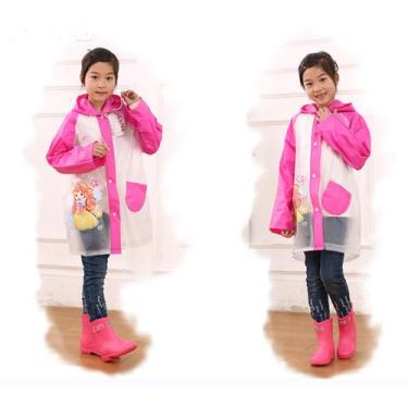Imagem de Capa De Chuva Infantil Reforçada Menina Ou Menino Resistente - CHL, Ro