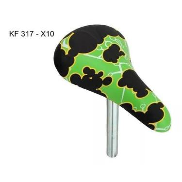 Imagem de Selim Banco Mirim Cartoon Kvs Kalf Bikes Aro 16 E 20