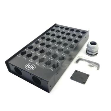 Imagem de Bandeja medusa hjh metal 42 vias com prensa cabo de nylon - ONE LIGHT 