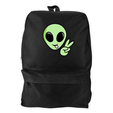Imagem de Mochila Bolsa Masculina Basica Escolar Pega a Visão Estampado Et Salve