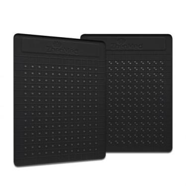 Imagem de Placa Pequena p/ Ponto Auricular - ZhenMed, Preto