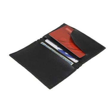 Imagem de Carteira Masculina Slim Pequena Porta Cartão Várias Cores Moda Nobuck 