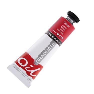 Imagem de Tinta oleo graduate 38ml daler & rowney escolha a cor, 513 - CRIMSON
