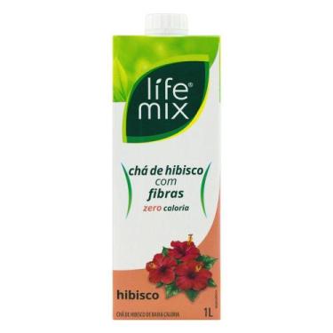 Imagem de Life mix chá de hibisco com fibras - 1l