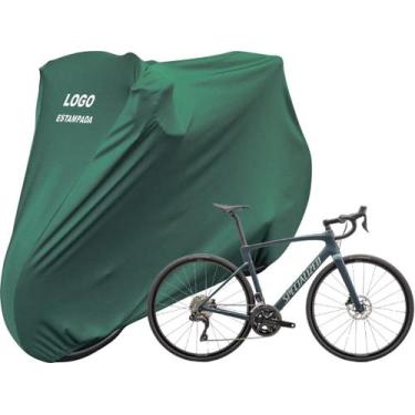 Imagem de Capa Para Bike Com Logo Specialized Roubaix Sl8 Comp Speed - Mz, Verde
