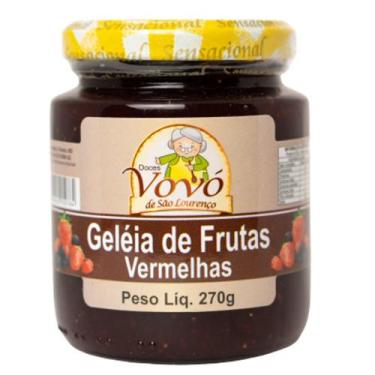 Imagem de Geleia de Frutas Vermelhas VOVÓ DE SÃO LOURENÇO 270g