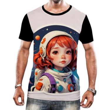 Imagem de Camisa Camiseta Crianças Astronautas Planetas Galáxias 6 - Enjoy Shop,