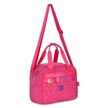 Imagem de Lancheira Térmica Juvenil Rebecca Bonbon Meninas Escolar, Rosa