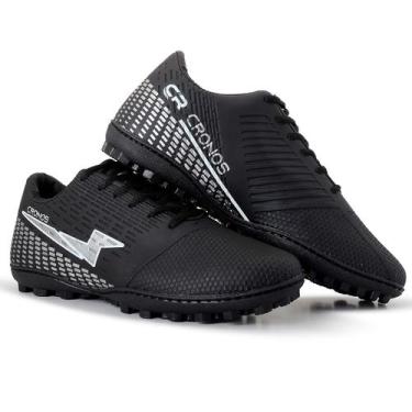 Imagem de Chuteira Society Cronos Futebol Grama Sintética Masculino Feminino Adu