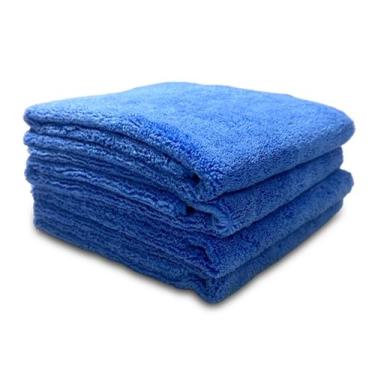 Imagem de KIT 2 TOALHA MICROFIBRA 40X70cm 420GSM MULTIUSO ALTA ABSORÇÃO - Flytex