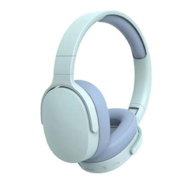 Imagem de Fone De Ouvido Bluetooth 5.3 Headphone Sem Fio Fone Corrida Academia Com Cancelamento de Ruído On-ear Dobrável Qualidade PREMIUM Appari (Azul Claro)