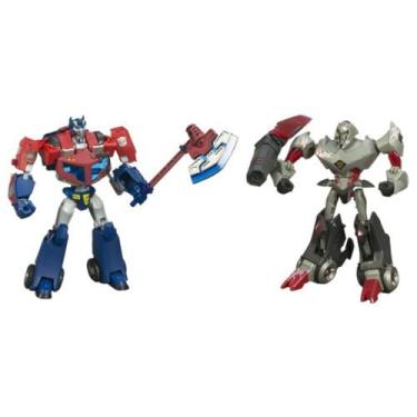 Imagem de Hasbro Transformers Animated The Battle Begins - Optimus Prime vs. Megatron