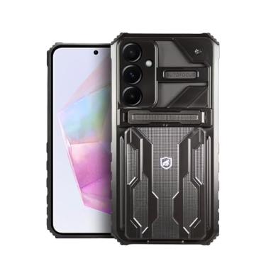 Imagem de Gshield Capa Case Capinha Snap Guardian com Alça Kickstand e Compartimento Exclusivo para Guardar Cartões, Samsung Galaxy (A35)