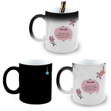 Imagem de Caneca Mágica Porcelana Presente Professor Seu Dia