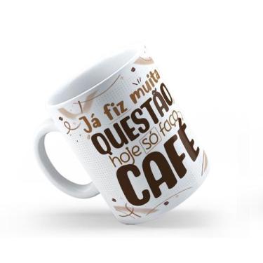 Imagem de Caneca Cerâmica Branca Flork Café 325ml - I Love Be Nerd