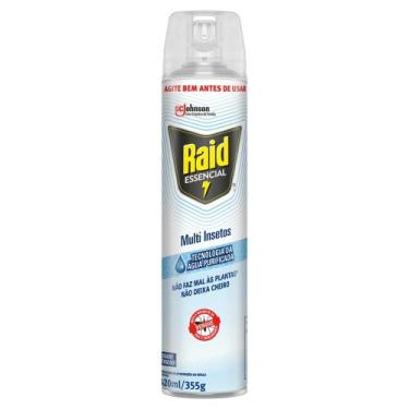 Imagem de Inseticida Aerossol Multi-Insetos Raid sem Perfume Essencial 420ml, 42